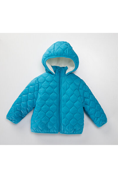 ZERA KIDS Soft Quilted Fabric, Pocketed, Hooded Children's Winter Coat