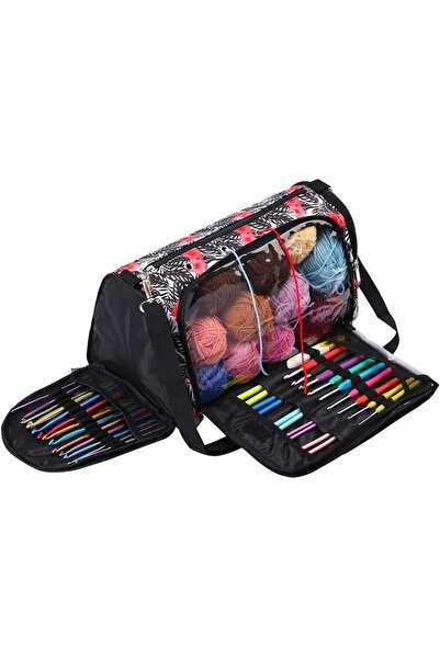 yumakça Örgü Çantası, Çok Amaçlı El Çantası, Organizer Çanta Le39