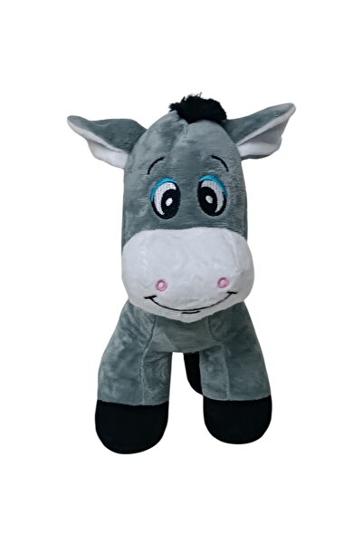 Numaca Oyuncak Eşek Peluş Çocukların Oyun ve Uyku Arkadaşı Sıpa Sevimli Eşşek Peluş 30 cm