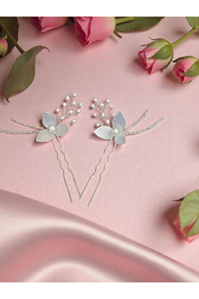 Mirnova مشبك شعر العروس - دبوس شعر العروس - مشبك شعر العروس المزدوج - تاج الع...