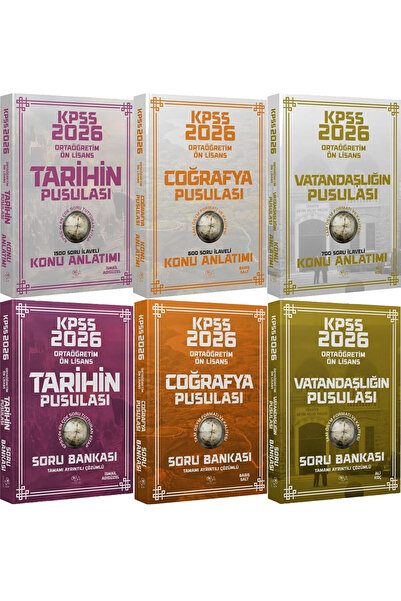 CBA Akademi Ortaöğretim Ön Lisans Tarihin Pusulası Coğrafya Pusulası Vatandaş...