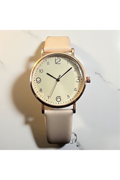 Bumu Design Leather Band Women's Wristwatch 7029