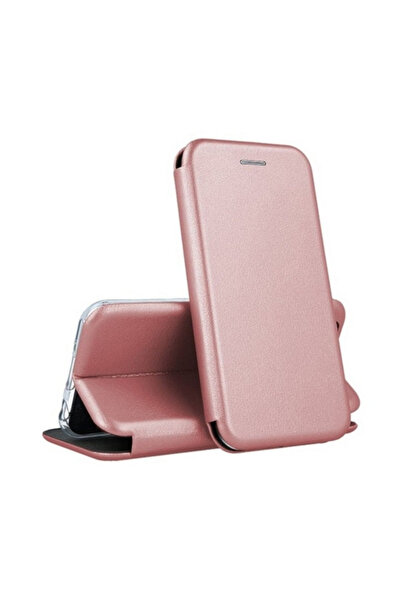 Samsung Husă de card pentru Galaxy A15 4G cu închidere magnetică - Auriu roz