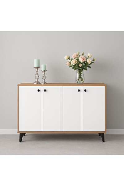 LIUWA Eylül 4 kapaklı 24 ayakkabı kapasiteli 3 raflı ayakkabılık