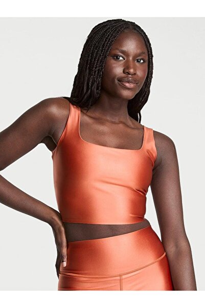 Victoria's Secret Vsx Glossytech ™   Square Neck Top