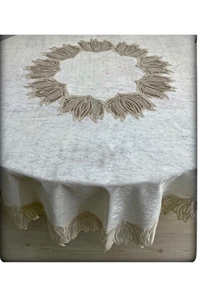 Madamca Andreea Round Fiskos Tablecloth 170*170