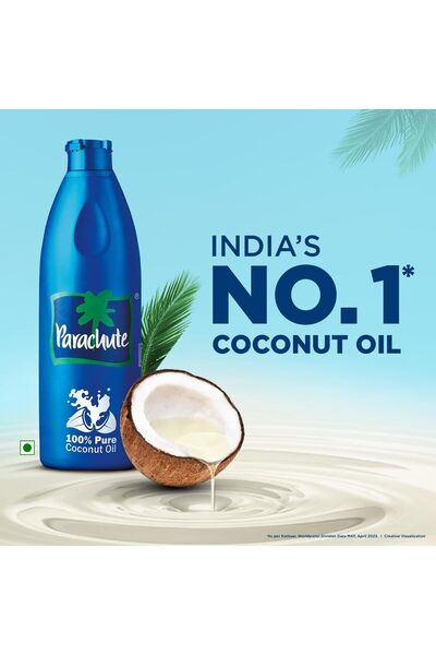 Parachute Advanced 100% Pure Coconut Oil (Edible) - 600ml