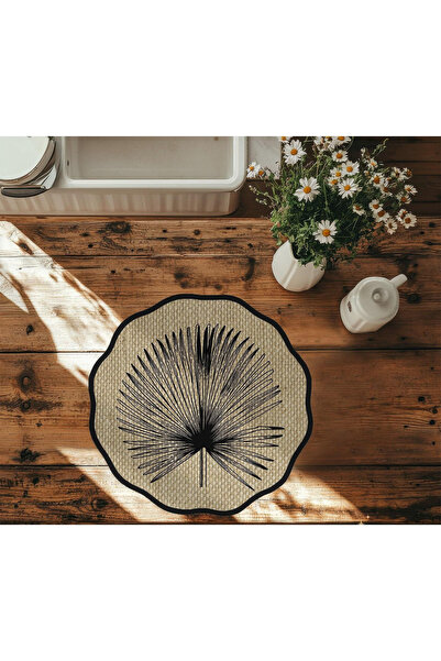 Lessa Home Timeless Leaves Digital Printed 6-Piece American Service Digital Supla