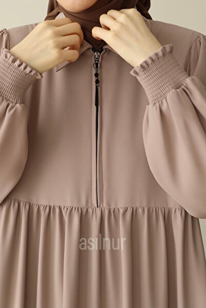 ASİLNUR Ayşe Yakalı Diamond Dress Stone