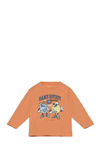 name ıt Boy's Printed Long Sleeve T-Shirt