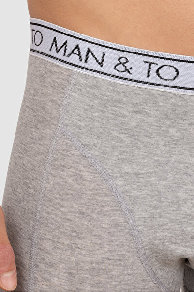 MAN&TO Men's Boxer Gray Single Piece