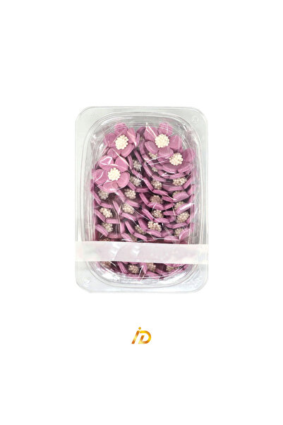 Ingrediente Dulci 2G Impex – Decorațiuni comestibile – Set “Flori de primăvară lavandă” – 7245 – 36buc.