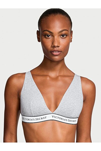 Victoria's Secret Cotton Low-Cut Bra Without Underwire