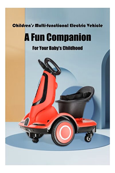 Habbaa Multi-function Four-Wheel Electric Scooter for Kids (1-7 Years)