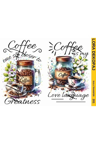 Lora Dekopaj Sulu Transfer Kağıdı - 201 25x35 cm