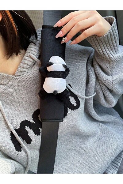 merdümek Panda emniyet kemeri kılıfı - araç emniyet kemeri omuz koruyucu- emn...