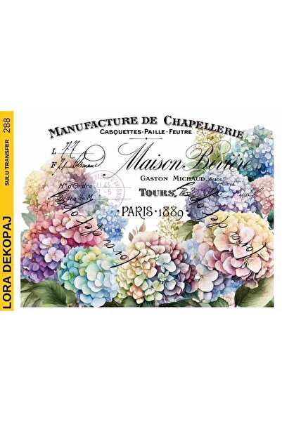 Lora Dekopaj Sulu Transfer Kağıdı - 288 25x35 cm