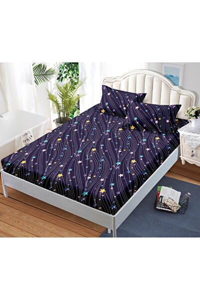 naniland.ro Husa de pat cu elastic 3 piese Mira HP137