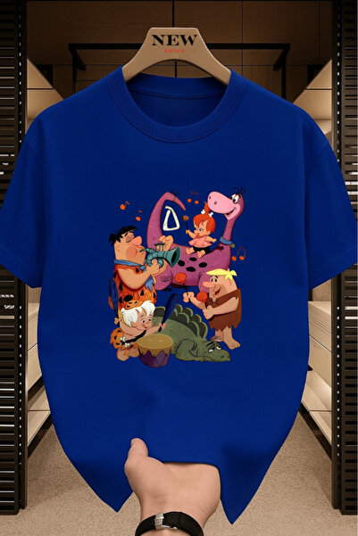 New Shine Μπλουζάκι Çakmaktaş Ailesi με τύπωμα Unisex oversized