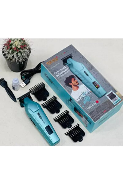 DSP Professional hair clipper - T-Wide steel + ceramic blades, 7000 RPM, LED display, 3 hour battery life