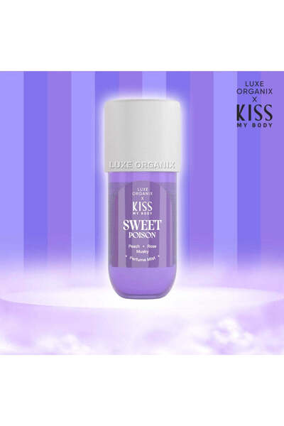 LUXE ORGANIX رذاذ عطر KISS MY BODY 88 مل - سويت بويزن