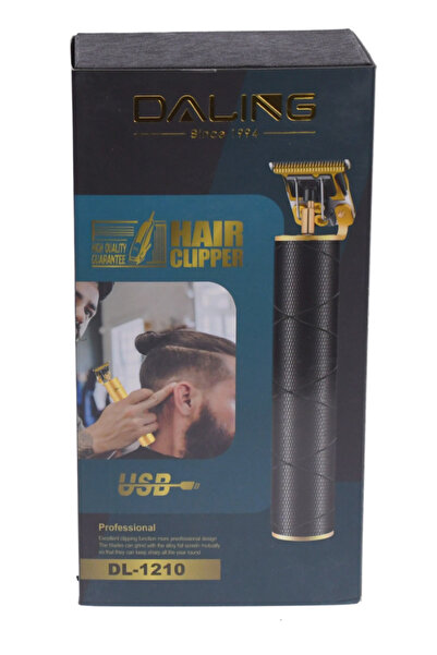 daling Hair and beard trimmer - professional, 120 min autonomy, sharp blades, 2h quick charge