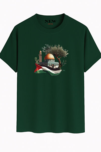 New Shine Μπλουζάκι Παλαιστίνης με τύπωμα