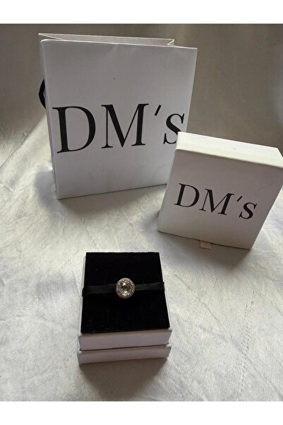 DM’s Silver Beyaz Taşlı Gümüş Charm’ı