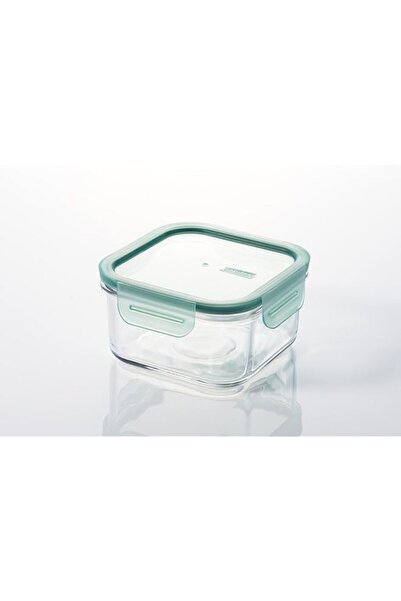 Generic Glasslock Square 490 ML Green