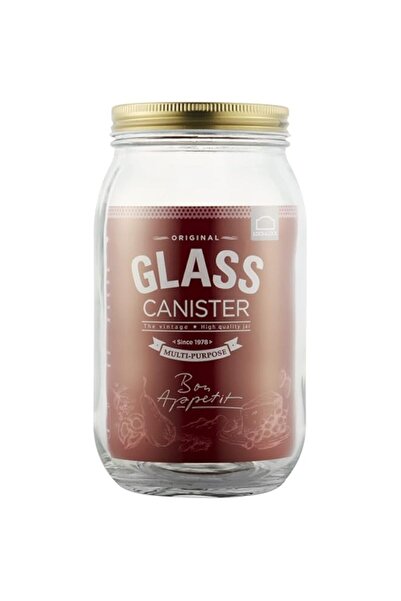 Generic LocknLock Round Glass Canister - 1.45 L
