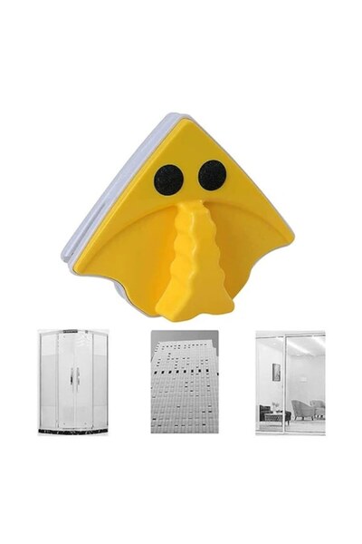 OEM Racletă de geam cu frânghie, galben lămâie, 3-40 mm