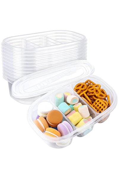 Generic Reusable 900ML Snack Boxes with Compartments – Convenient Bento Lunch...