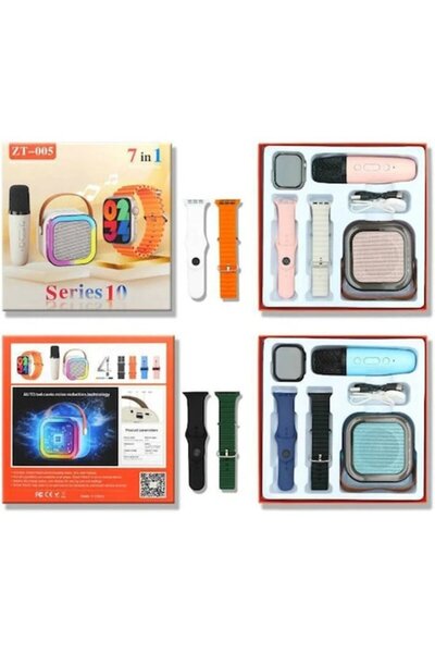 OEM SmartWatch Series 9 Set, portable karaoke speaker and microphone, ideal for children
