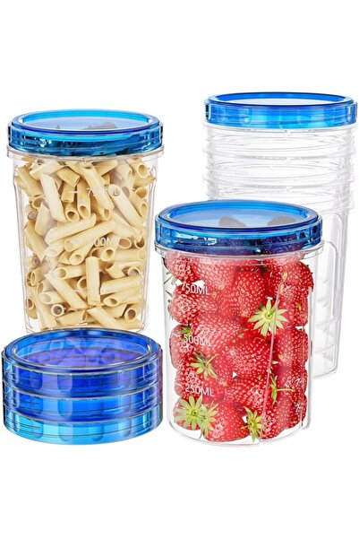 Generic Pack 32oz Round Freezer Storage Containers with Twist Lock Lids, BPA ...