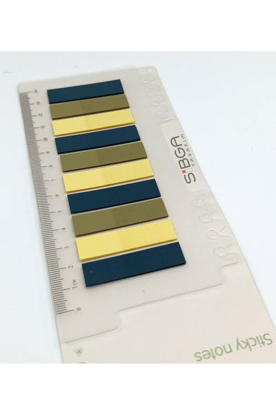 sibga tasarım Transparent Colored Postit Post-it Post It.Bookmark Bookmark Postit Sticker Note Paper 200 Sheets
