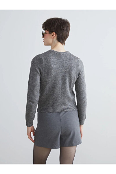 LC Waikiki Crew Neck Women's Knitwear Cardigan