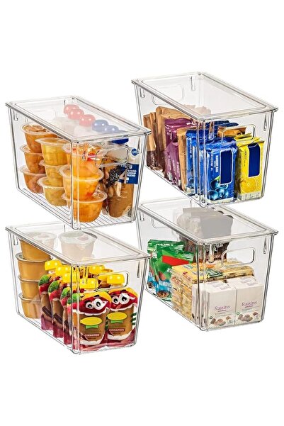 Generic Home Pantry Organization and Storage Containers, Set of 4 Fridge Orga...