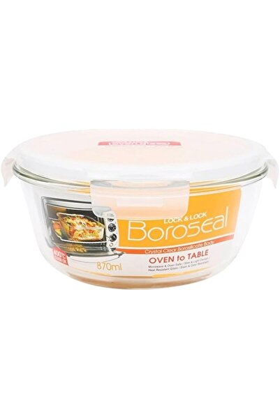 Generic Clear Round Container Transparent, 870ml, LLG855