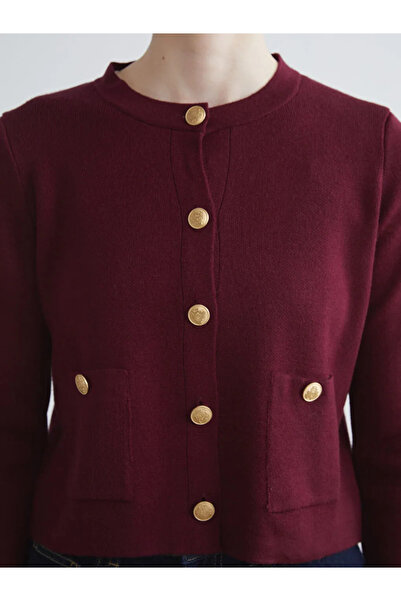 LC Waikiki Bisiklet Yaka Kadın Triko Hırka