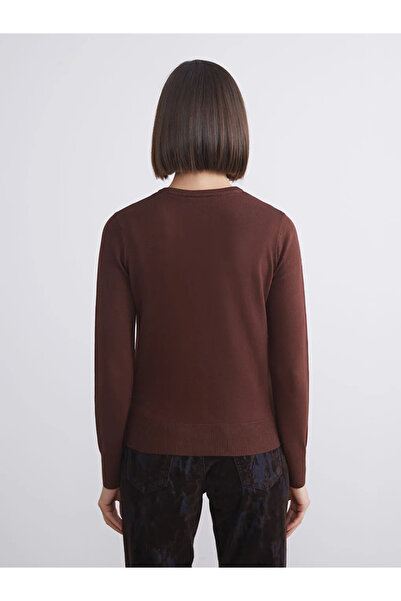 LC Waikiki Crew Neck Women's Knitwear Cardigan