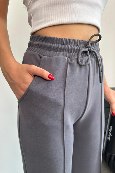 Mogi Butik Premium Modal Fabric piped Palazzo Women's Trousers 3103