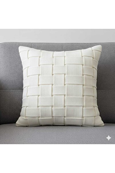 NGAHOME Wicker Model Sofa Shawl and Throw Pillow Set