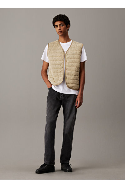 Calvin Klein Jeans Yeşil Erkek Yelek J30J327263HI0 LW QUILTED LINER VEST