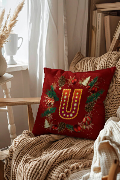 Pillow Dream Husă pentru pernă digitală cu imprimeu cu tematică de Anul Nou, ...