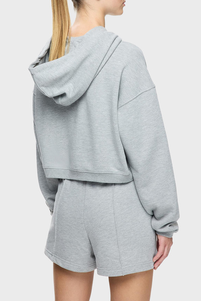 LES BENJAMINS Tricou cu glugă din bumbac Regular Fit, cu logo și guler SWEAT LBNOOSCORFUHD