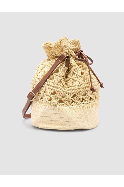 Cabani Straw Cream Women's Bag