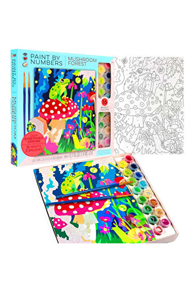 Art Tone SAYILARLA BOYA TUVAL SETİ MANTAR ORMANI