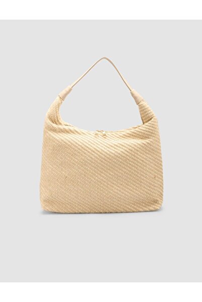 Cabani Fabric Mink Women's Shoulder Bag