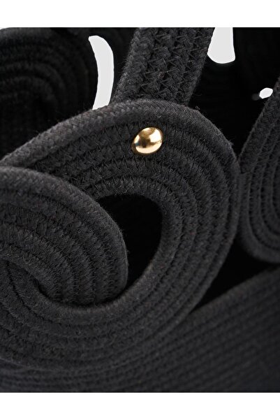 Cabani Large Volume Black Beach Bag