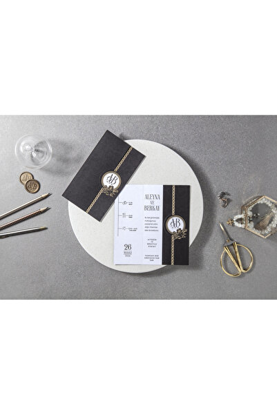 İKLİM DAVETİYE Düğün Davetiyesi / Nişan Davetiyesi / Nikah Davetiyesi / (100 ...